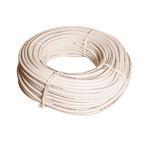 4 CORE WHITE 4mm FLEX CABLE