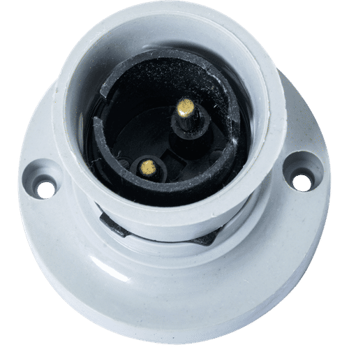 PVC BC BATTEN LAMPHOLDER