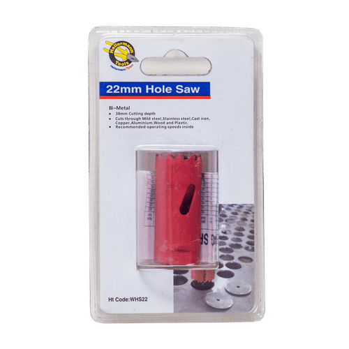 HELLERMANN TYTON BI-METAL 22mm HOLESAW