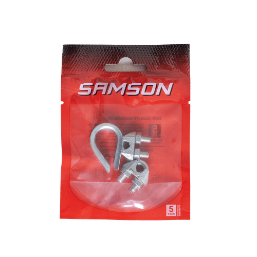 SAMSON M5 WIRE ROPE CLAMPS & THIMBLE