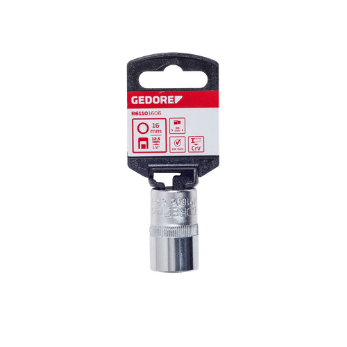 GEDORE RED ½" DRIVE 16mm BI-HEX SOCKET