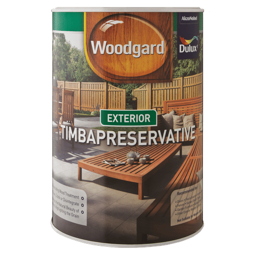 DUDULUX WOODGARD EXTERIOR DARK OAK 5Lt TIMBAPRESERVATIVE