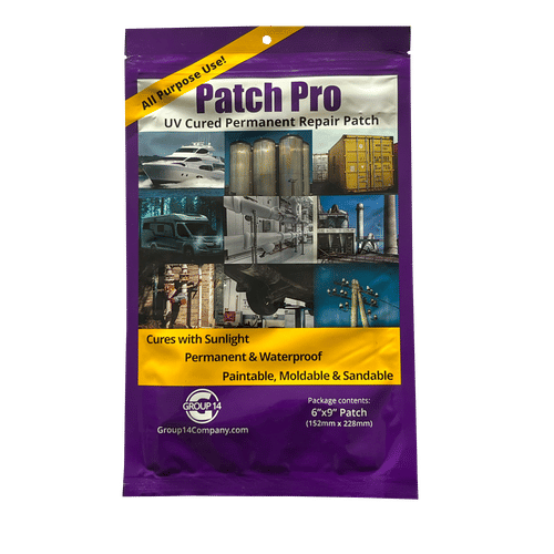 PATCH PRO PERMANENT 152 x 228mm WATERPROOF REPAIR PATCH