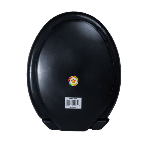 BLACK TOILET SEAT