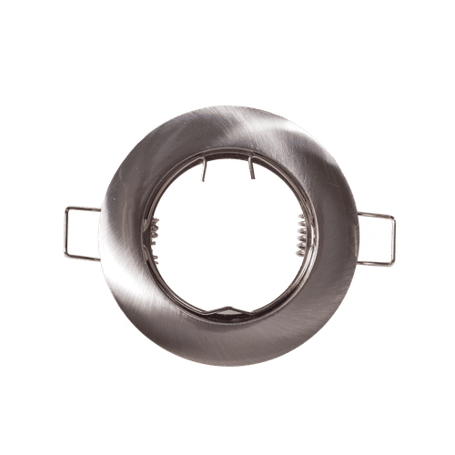 SYNERJI SY121SN SATIN ALUMINIUM 62mm FIXED DOWNLIGHTER 