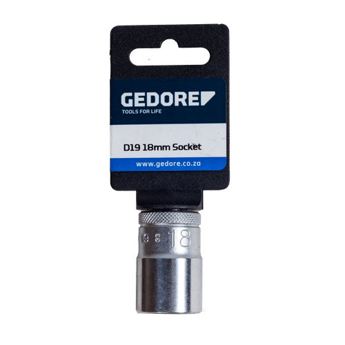 GEDORE ½" DRIVE 18mm SOCKET