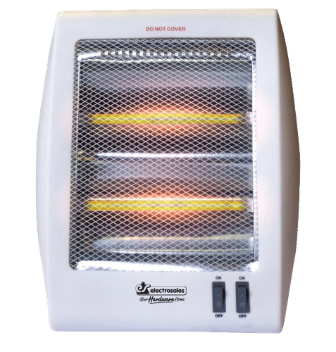 ELECTROSALES 2BAR 800w HALOGEN HEATER