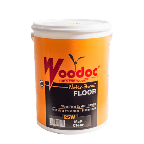 WOODOC 25W WATER BORNE MATT CLEAR 5Lt  FLOOR SEALER