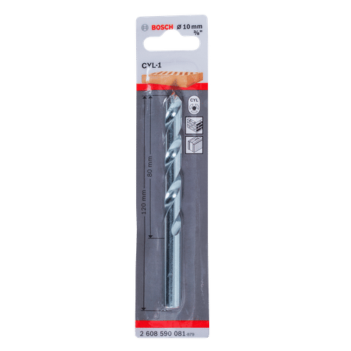 BOSCH PROFESSIONAL 10x80x120mm WOOD DRILL BIT