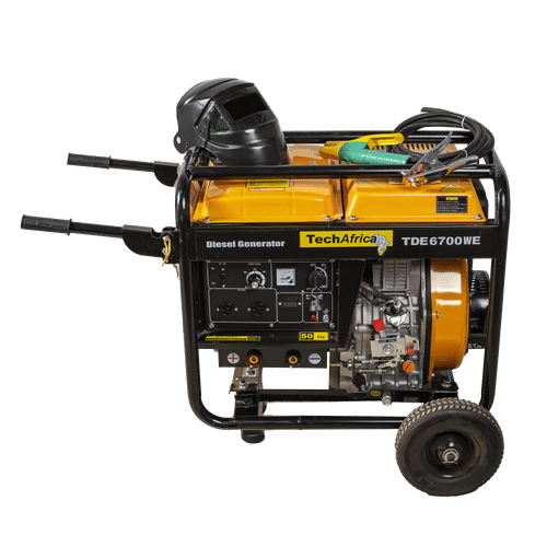 TECH AFRICA TDE6700WE DIESEL 4.5Kva 180a WELDER GENERATOR