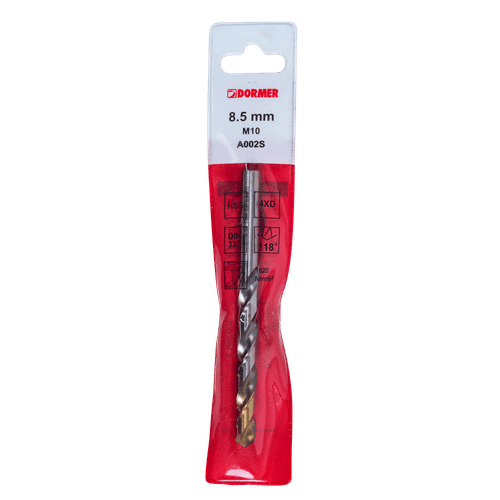 DORMER 8.5mm HSS DRILL BIT