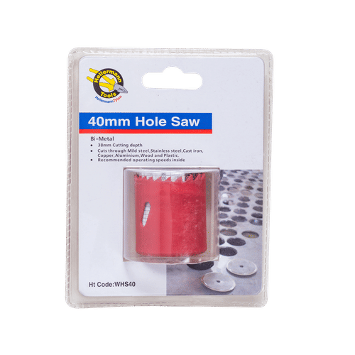HELLERMANN TYTON BI-METAL 40mm HOLESAW
