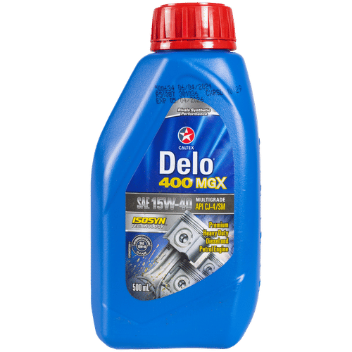 CALTEX DELO 400 MGX SAE 15W40  500ml MOTOR OIL