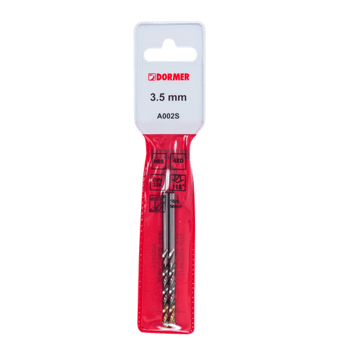 DORMER 3.5mm HSS DRILL BIT 