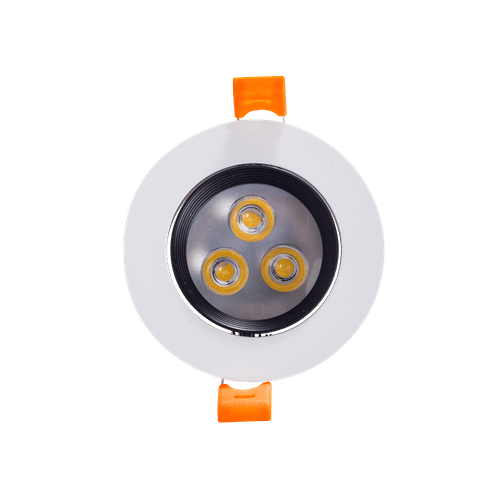 3LED WARM WHITE TILT WHITE TRIM 3w DOWNLIGHTER 