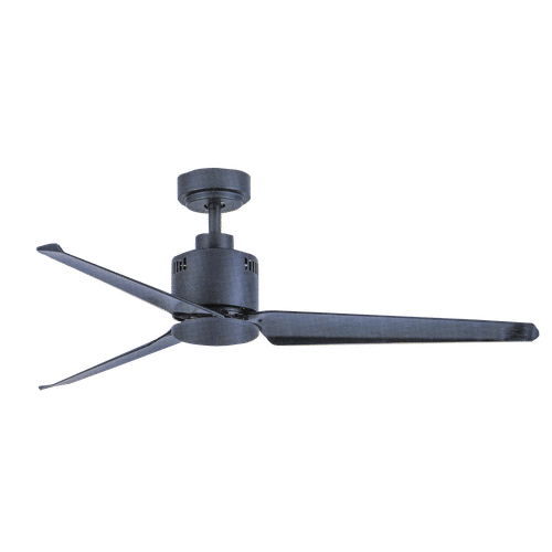 BRIGHTSTAR 3 BLADE MATT BLACK CEILING FAN
