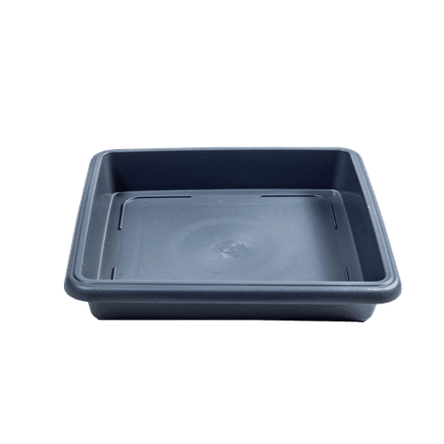 VILLA SQUARE ANTHRACITE KARE TABAK No1 SAUCER