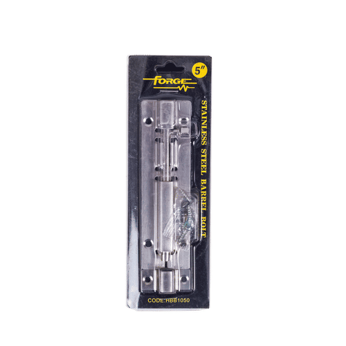 FORGE STAINLESS STEEL 5" BARREL BOLT