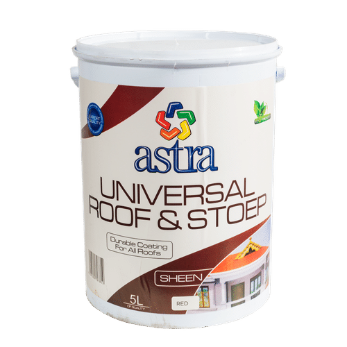 ASTRA PVA ROOF & STOEP RED OXIDE 5Lt ROOF PAINT