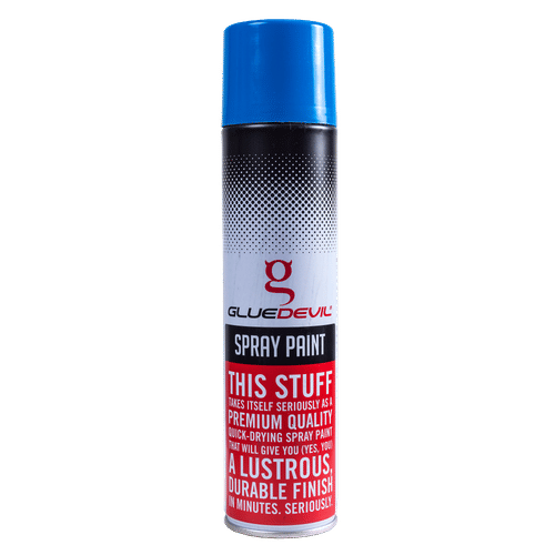 GLUEDEVIL GLOSS NAVY BLUE 300ml SPRAY PAINT