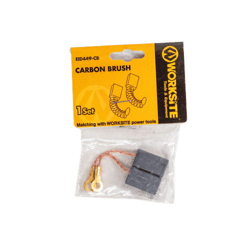 WORKSITE 2 PIECE CARBON BRUSHES FOR 13mm DRILL