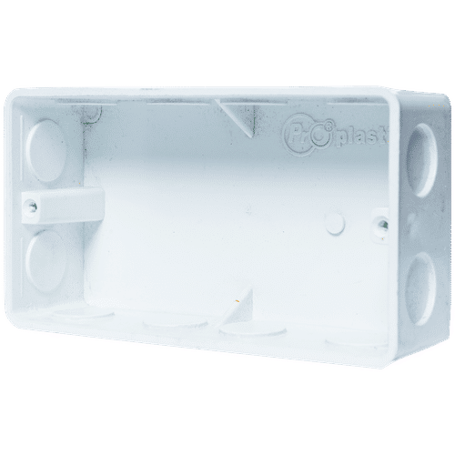 RB20 PVC 20mm 6x3 FLUSH BOX