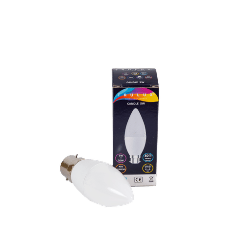 TRULUX B22 6500KCANDLE 5w LED LAMP