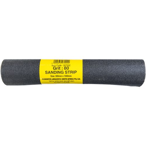 KLINGSPOR MEDIUM GRIT 80 300mmx1m SANDING STRIP