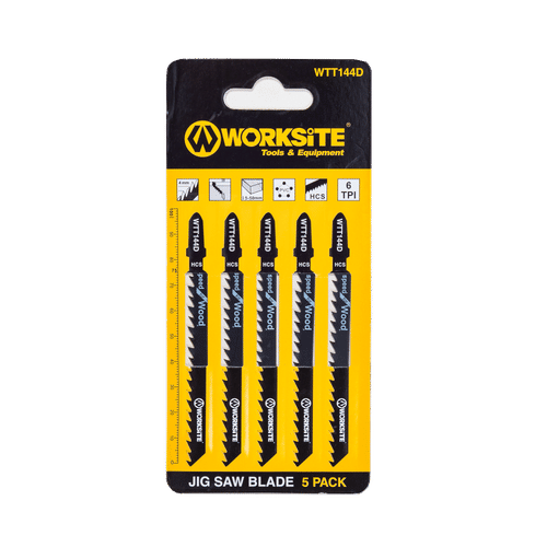 WORKSITE WOOD 75mm JIG SAW BLADES    