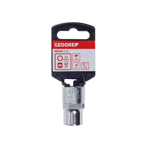 GEDORE RED ½" DRIVE 12mm BI-HEX SOCKET