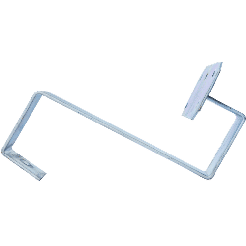 ROOF TILE BRACKET ASSEMBLY PERPENDICULAR BROAD FLANGE
