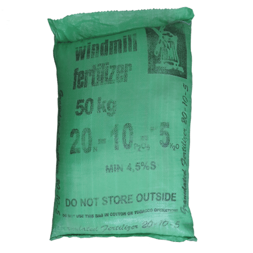 WINDMILL NPK 20-10-5  LAWN 50kg FERTILIZER