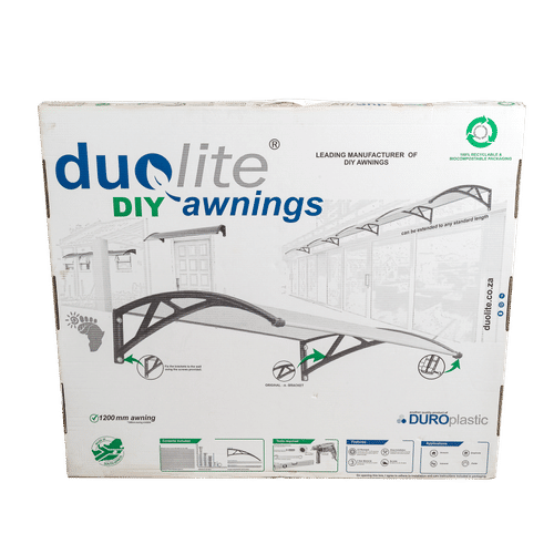 DUOLITE LEISURELITE OPAL/WHITE 1.2m AWNING