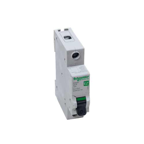 SCHNEIDER EASY9 1 POLE CURVE C 3ka 16a MCB