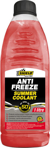 SHIELD RED 1Lt ANTI FREEZE SUMMER COOLANT