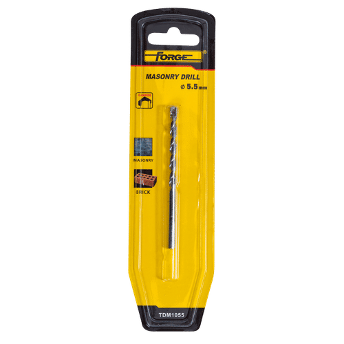 FORGE CHROME PLATED 5.5x85mm MASONRY DRILL BIT