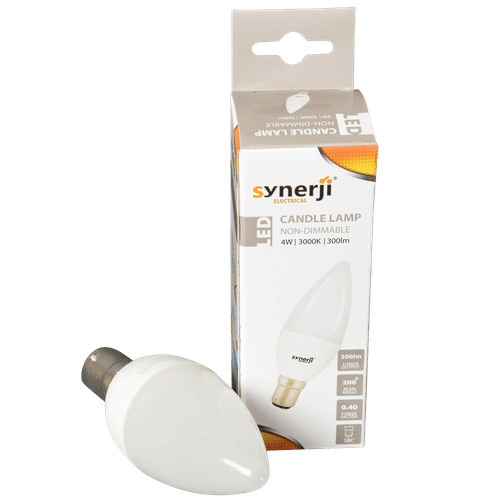 SYNERJI WARMWHITE SBC 4w LED LAMP