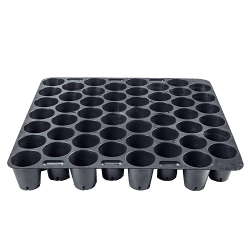 52 CAVITY BLACK SEED TRAY