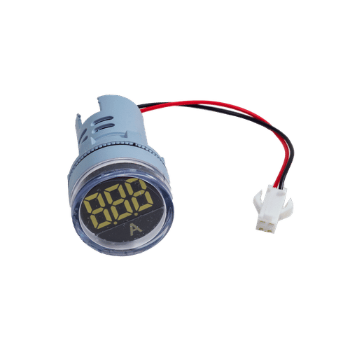 AC/DC AD16-22AM-A-W100a WHITE 28mm ROUND LED DISPLAY AMMETER  