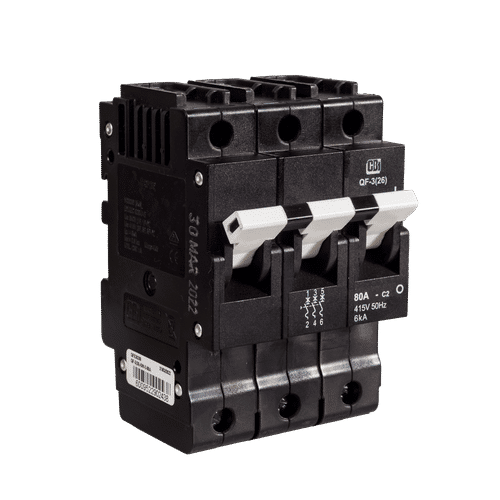 HEINEMANN 80a TRIPLE POLE MCB