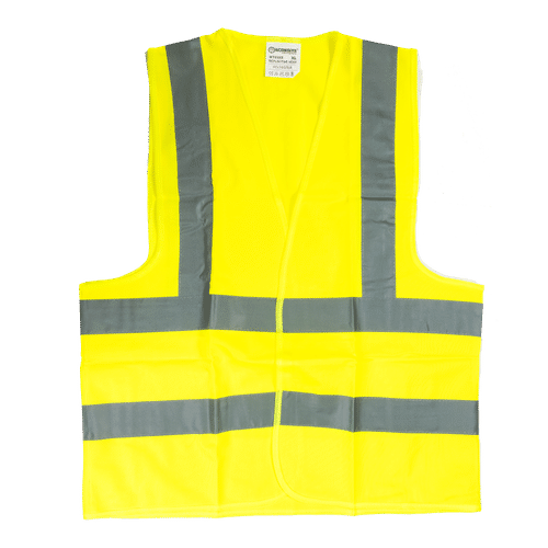 WORKSITE EXTRA LARGE YELLOW 120G REFLECTIVE VEST