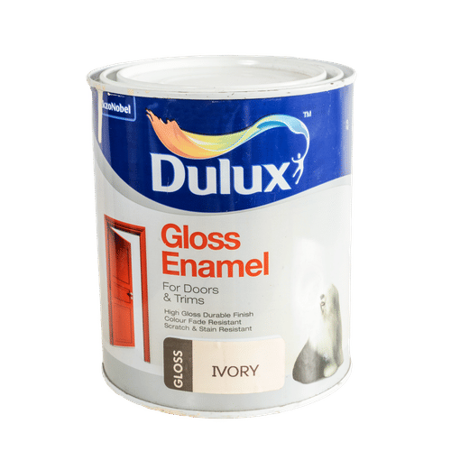 ZimZone. DULUX GLOSS ENAMEL IVORY 1Lt PAINT