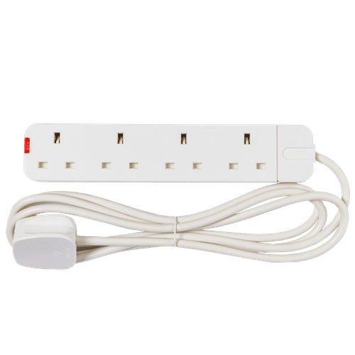 POWERSTRIP 4 WAY 13a EXTENSION CORD