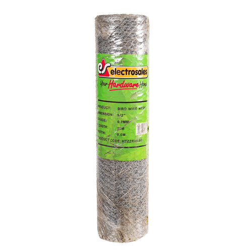 ½" x 0.6m x 0.7mm BIRD MESH WIRE 
