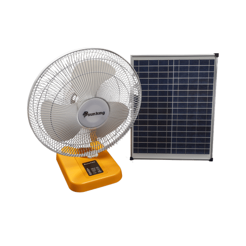 SUNKING PORTABLE RECHARGEABLE 16" SOLAR FAN