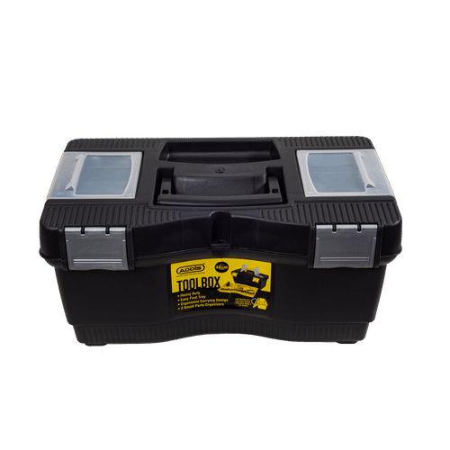 ADDIS 480x290x250mm PLASTIC TOOLBOX WITH REMOVABLE TRAY 