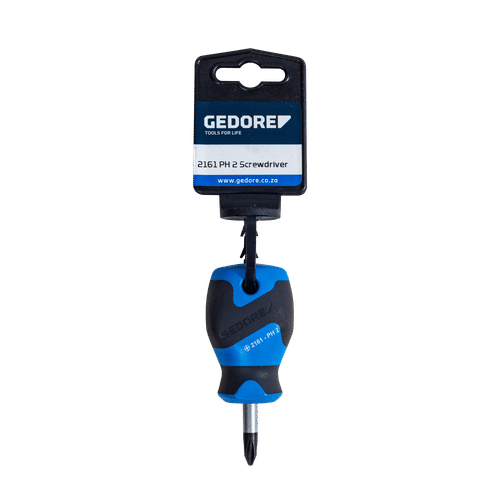 GEDORE STUBBY 2x25mm 85mm PHILLIPS SCREWDRIVER
