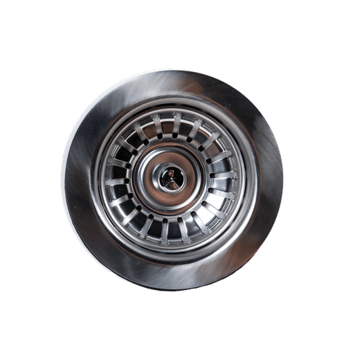 90mm SINK WASTE FITTING + CHROME PLATED SIEVE