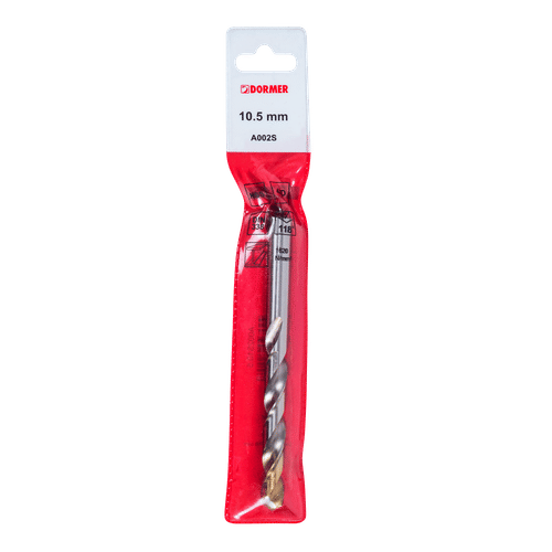 DORMER 10.5mm HSS DRILL BIT