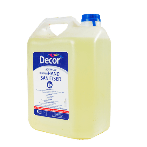 DECOR ADVANCED 80% ETHANOL 5Lt INSTANT HAND SANITIZER